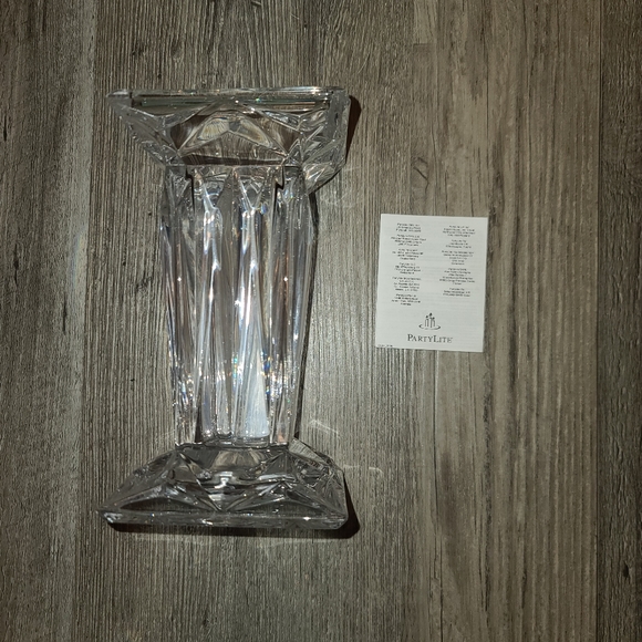 NIB PartyLite Quad Prisim Pedestal 7" - Picture 4 of 7
